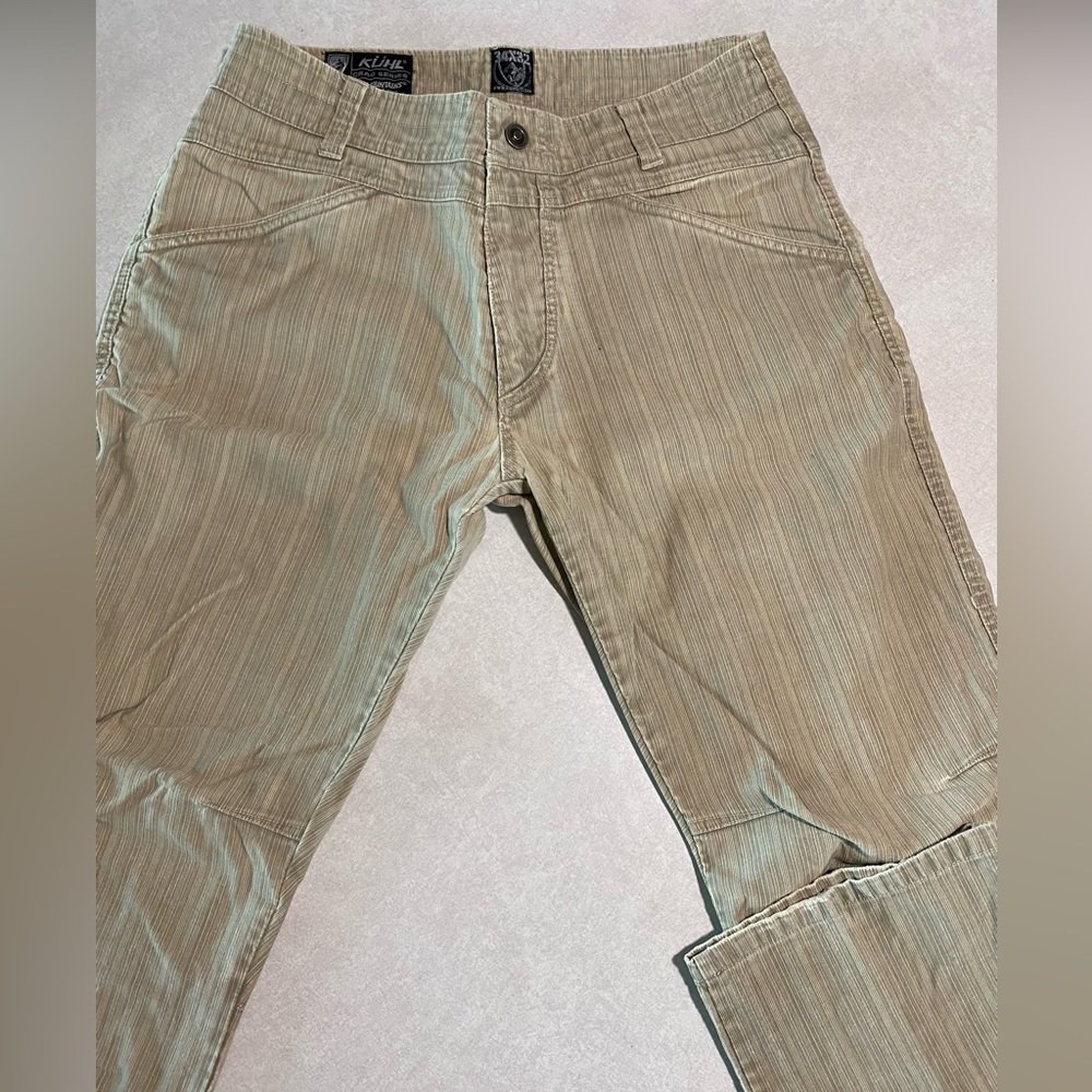 KUHL CRAG SERIES BORN ON THE MOUNTAINS Men's Hiking Pants Brown 34x32.